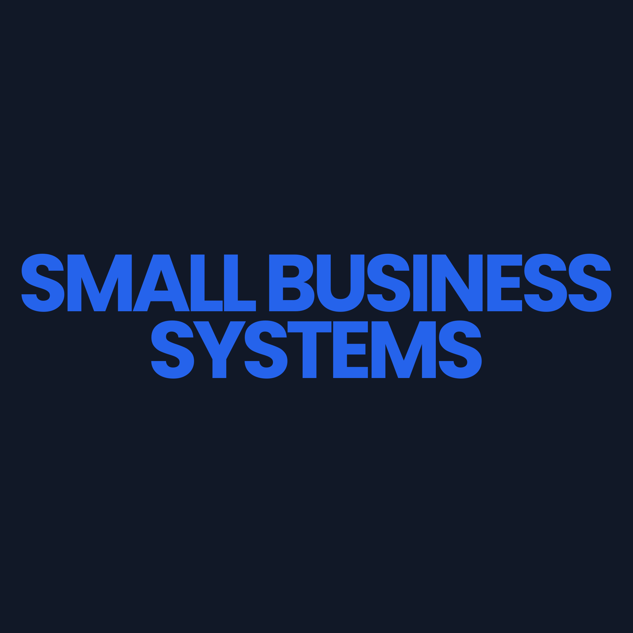 Small Business Systems