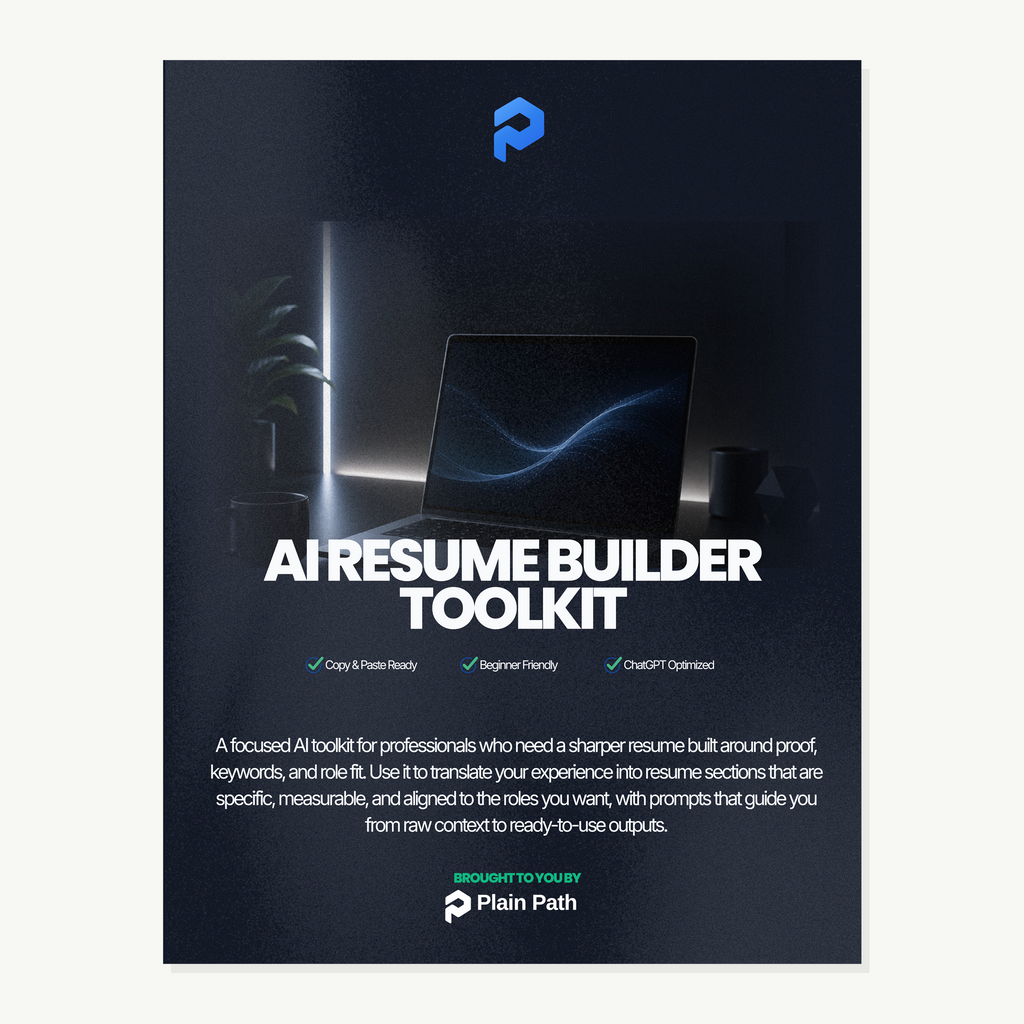 AI Resume Builder Toolkit