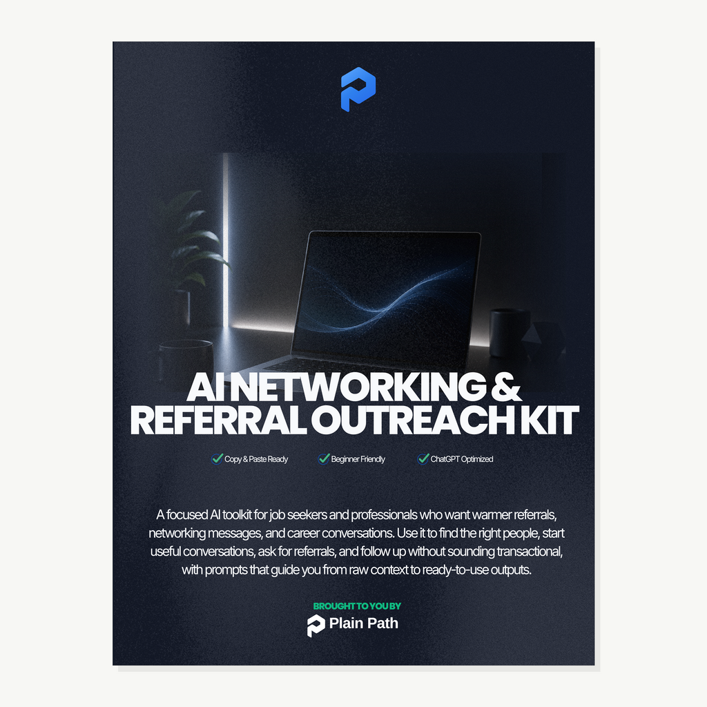 AI Networking & Referral Outreach Kit