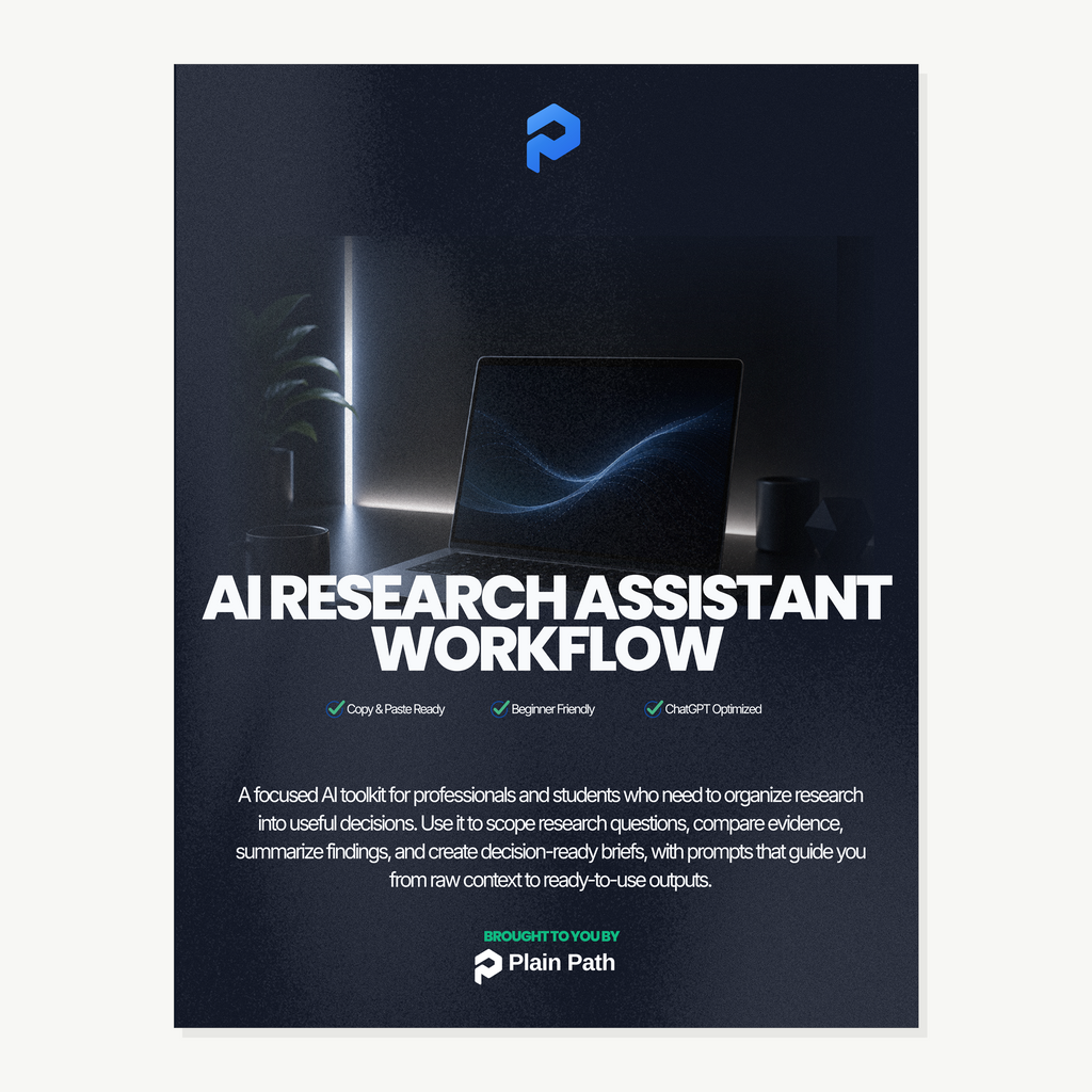 AI Research Assistant Workflow
