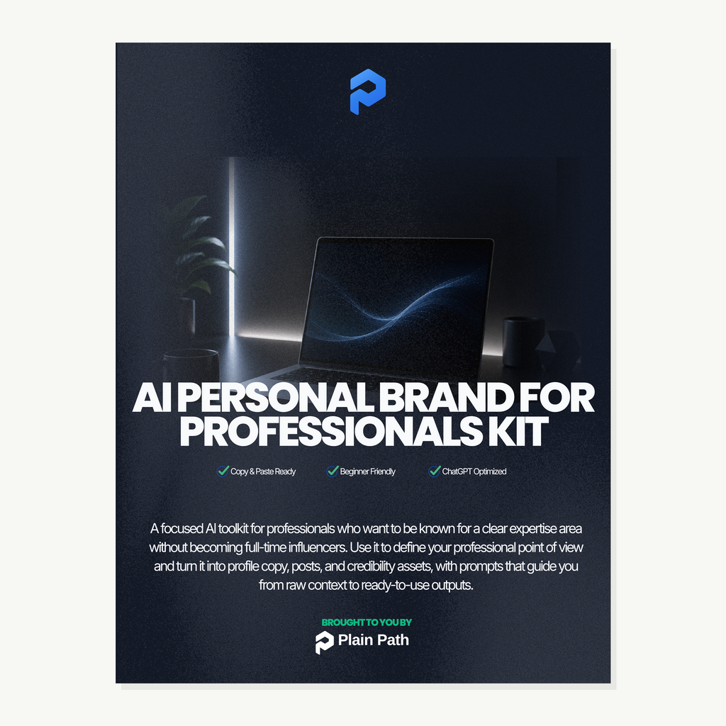 AI Personal Brand for Professionals Kit