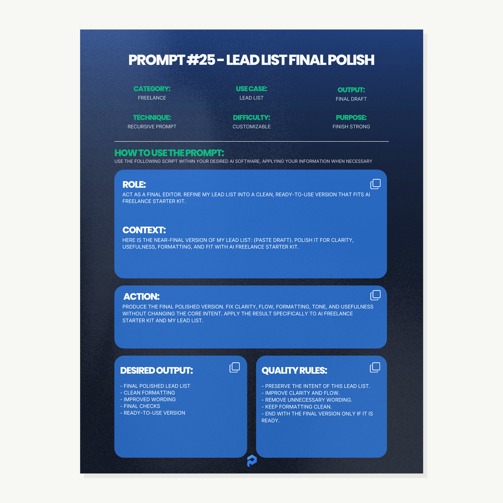 AI Freelance Starter Kit